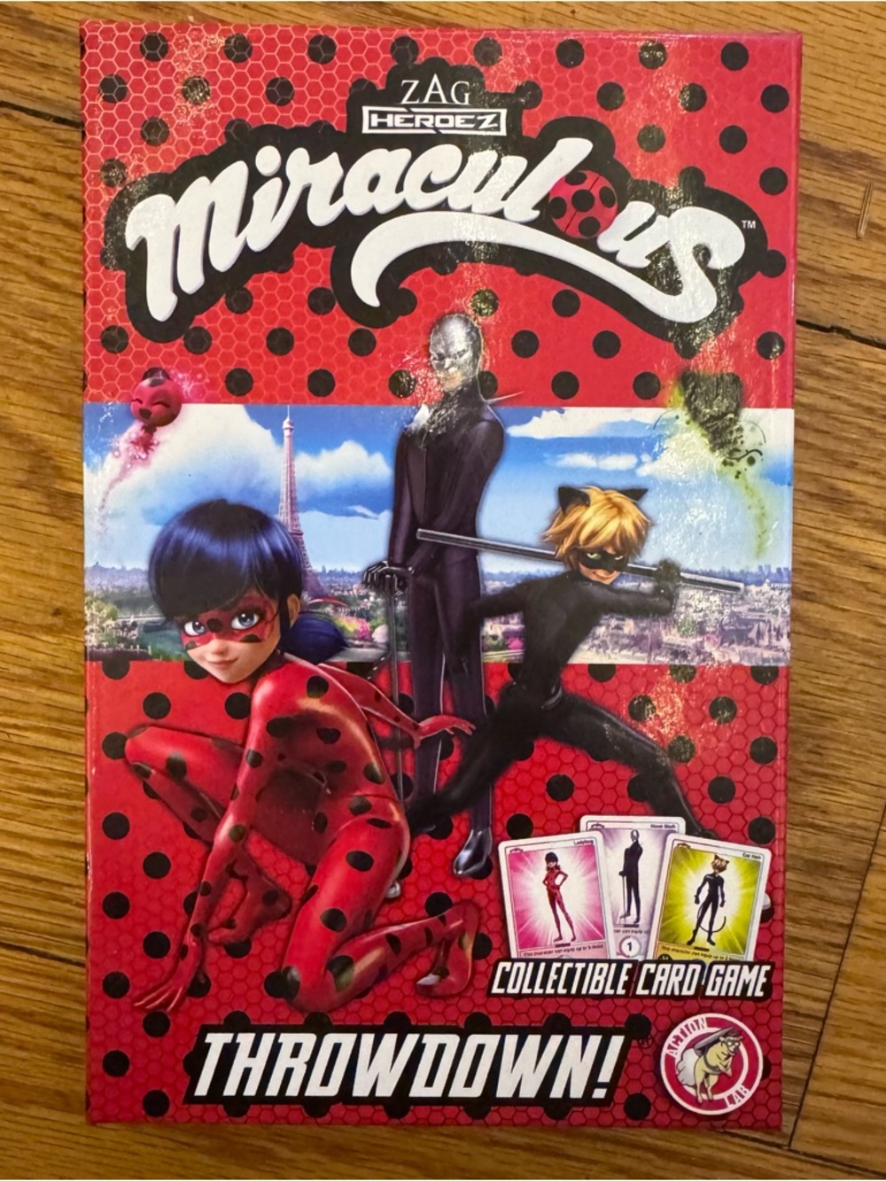 Miraculous Throwdown Card Game Ladybug Cat Noir Complete